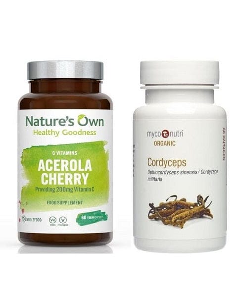 Organic Cordyceps and Acerola Cherry