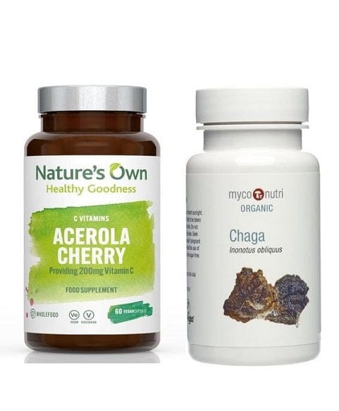 Organic Chaga and Acerola Cherry