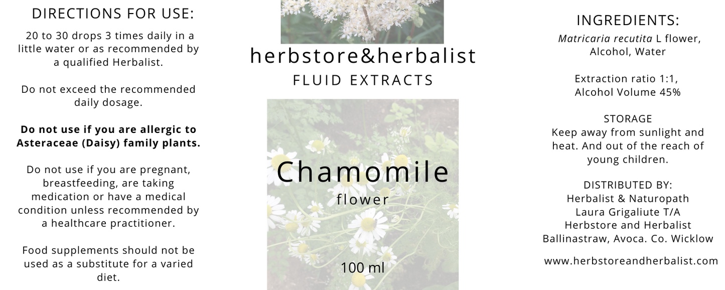 Chamomile fluid extract 100ml