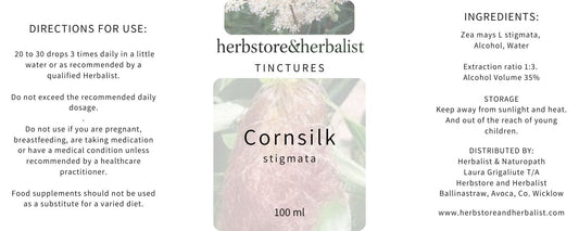 Herbstore & Herbalist Cornsilk tincture.
