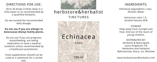 Herbstore and Herbalist Echinacea angustifolia root tincture