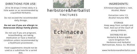Echinacea angustifolia root tincture 100ml