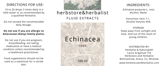 Echinacea purpurea root fluid extract 100ml