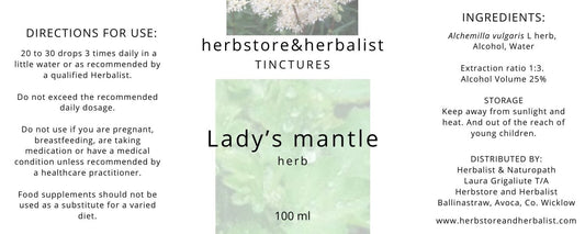 Ladys mantle herb tincture