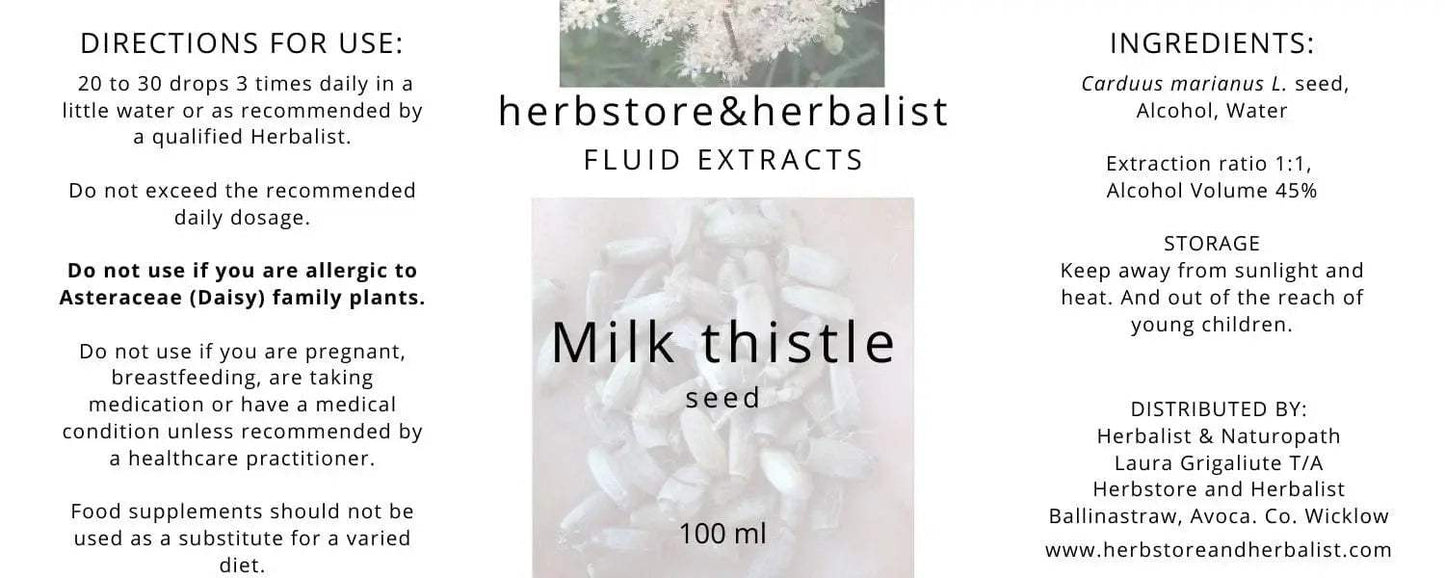 Milk thistle extract Ireland