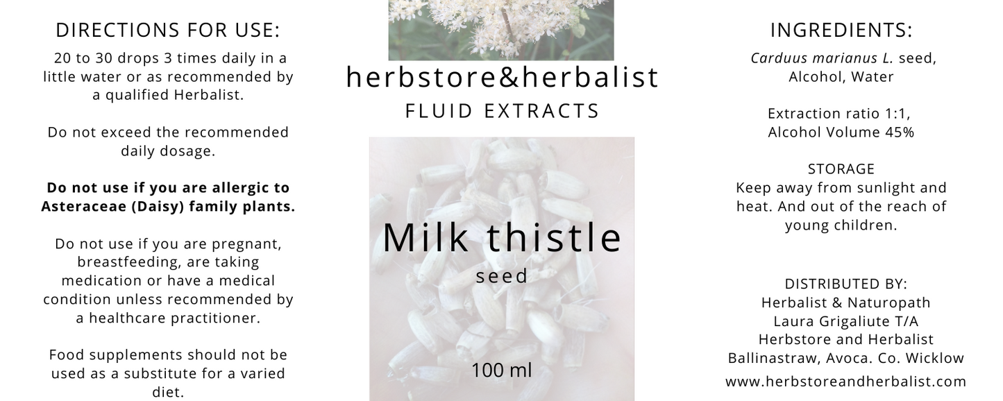 Milk thistle fluid extract 100ml