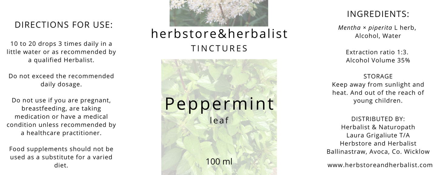 Peppermint tincture 100ml