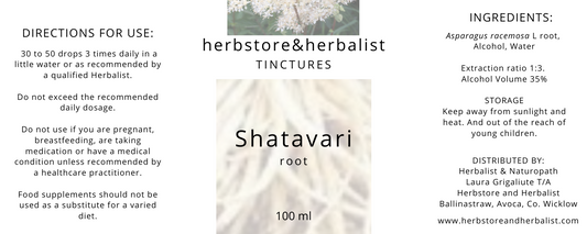 Shatavari tincture 100ml