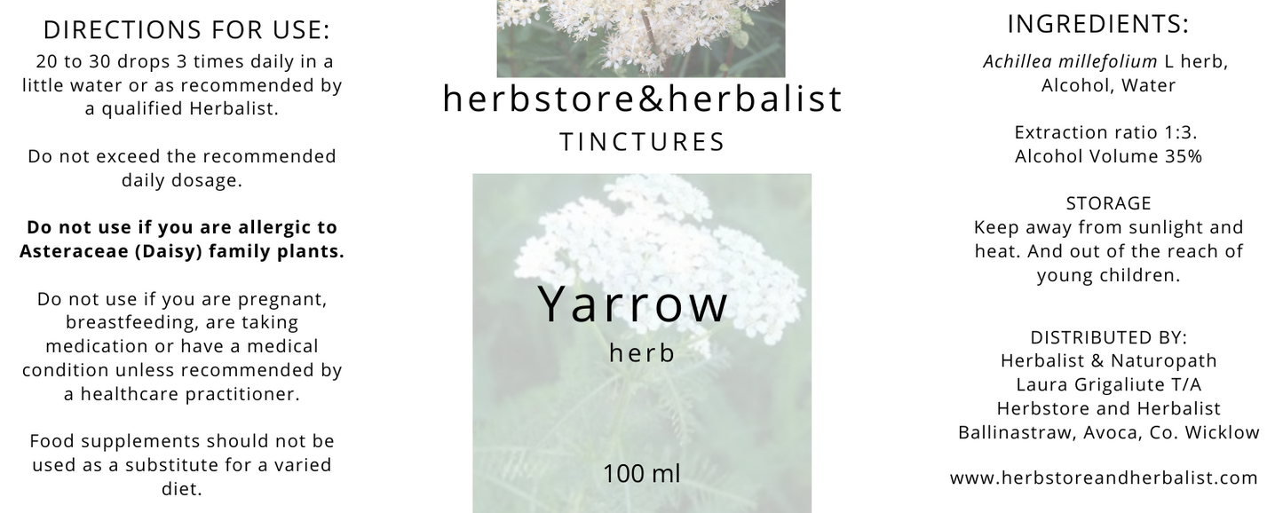 Yarrow tincture 100ml